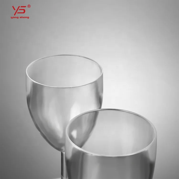Top-level latest design wine glass caddy,unbreakable polycarbonate wine glasses for wine