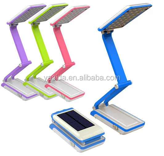 2016 solar power LED rechargeable table lamp led studying lamp with best price