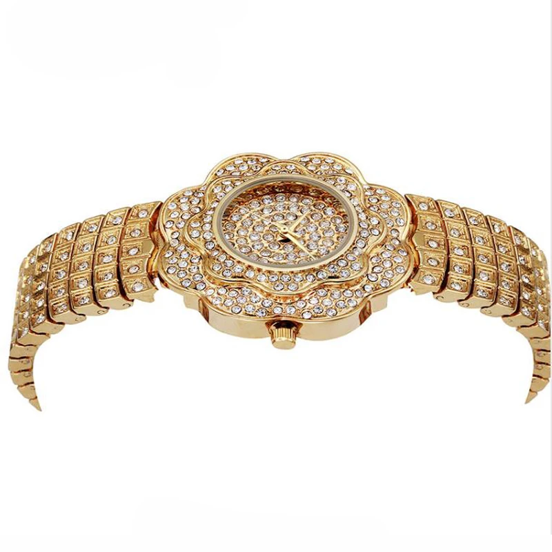 blues OEM wholesale Men Gold Techno Paved crystal rhinestone Bling bling Diamond women wrist Watches