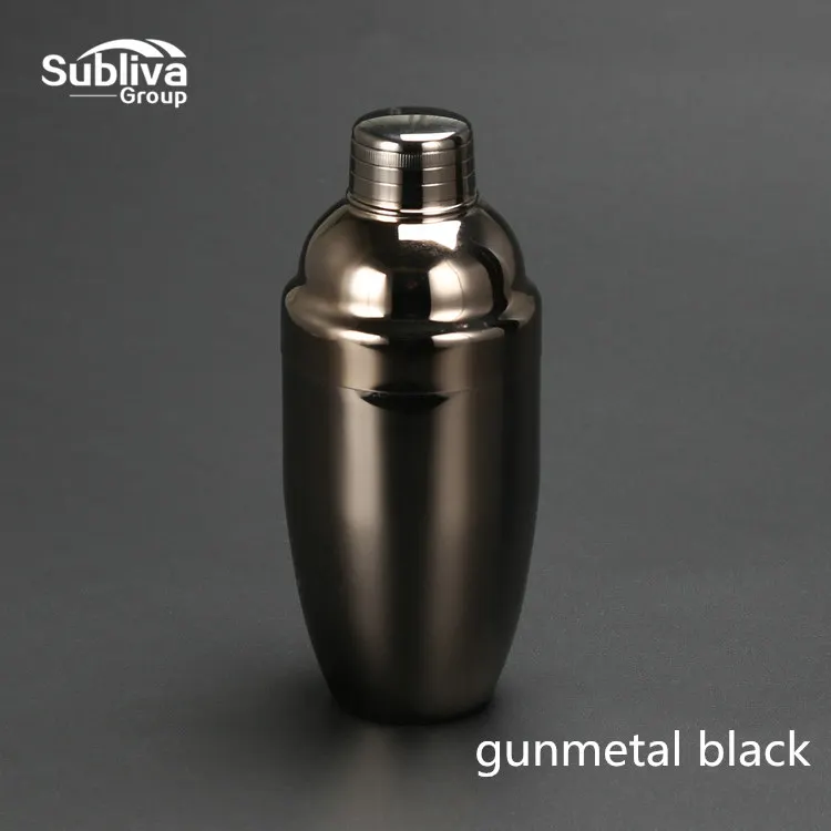 Deluxe Cocktail  Shaker  Stainless Steel 3 Colors Bartender Bar Tool Classic Bar Cocktail Shaker