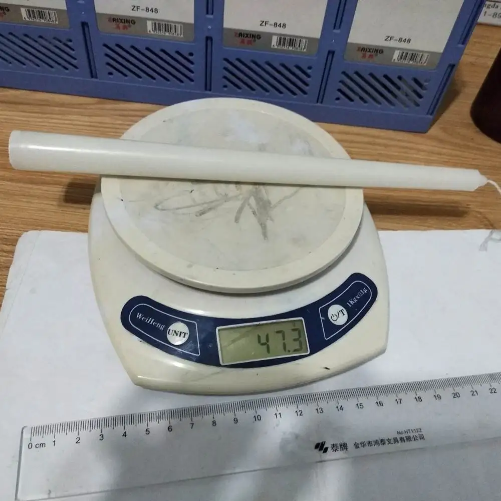 
white fluted stick/spiral/taper candles candles wholesale factory 