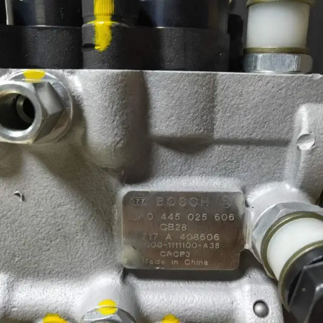 Оригинальные/OEM высококачественные детали дизельного двигателя CB28 топливный Инжекционный насос 0 445 025 606 топливный насос оригинальный/OEM Высокое качество bosch