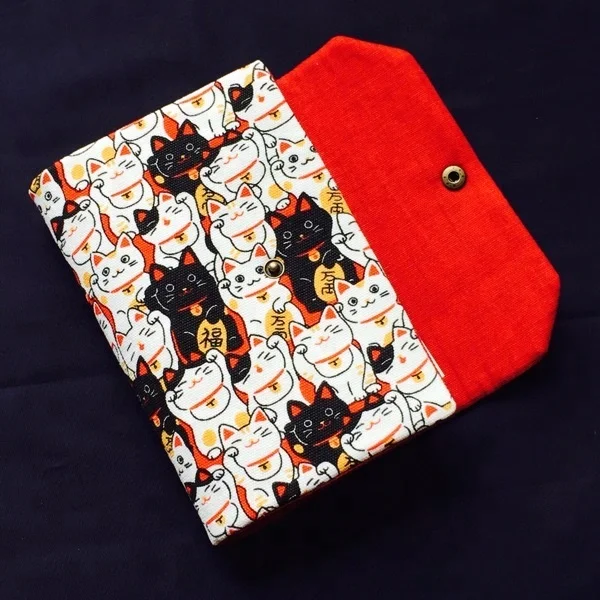 
Kawaii stationery maneki neko lucky cat daily custom planner 