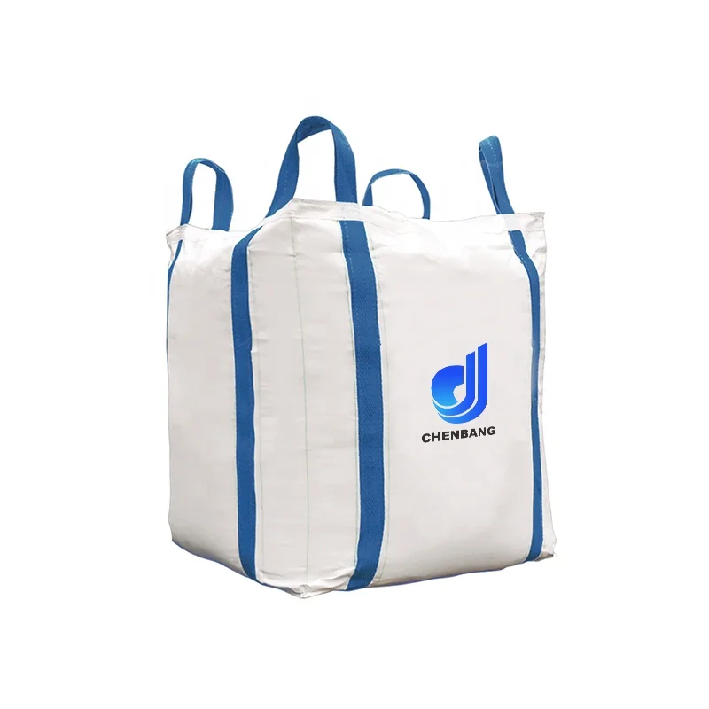 Best price polypropylene big bag fibc tunnel bag durable jumbo bag for firewood sand cement bitumen topsoil