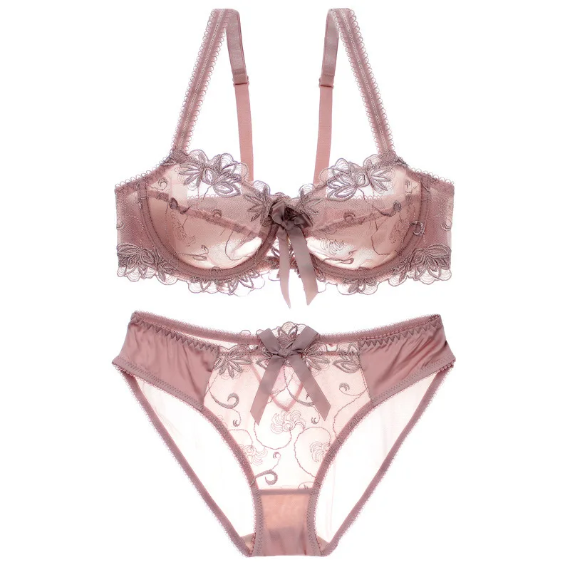 Hot Lace Bralette Mature Ladies Sexy Underwear And Bra Set New Design Lingerie