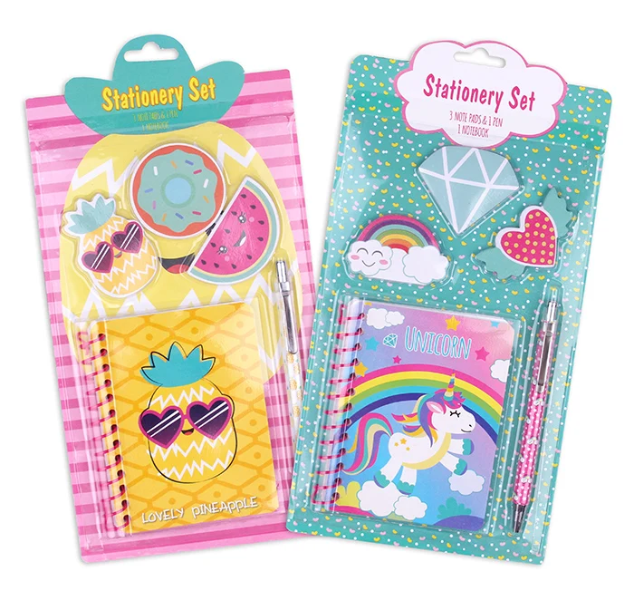 Licheng LW7704 School Stationery China, Custom Unicorn Mini Stationery Set