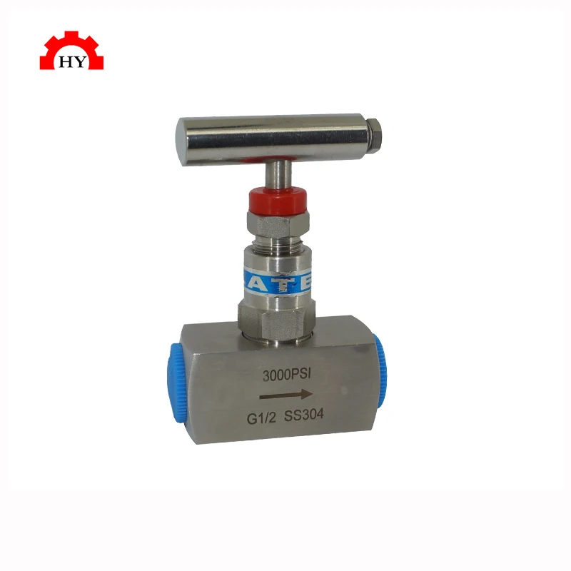 High quality stainless steel 316 female bspt thread 3000psi hydraulic needle valve