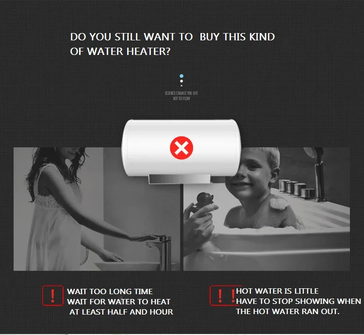 
12v dc water heater heating element for bathroom 