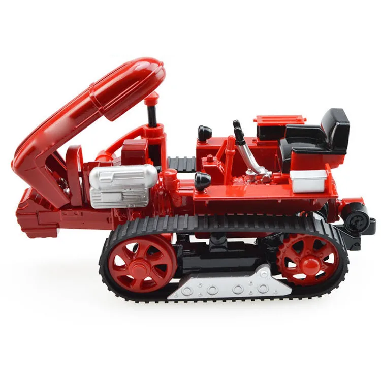 1:18 Alloy free wheel mini farm crawler tractor toy