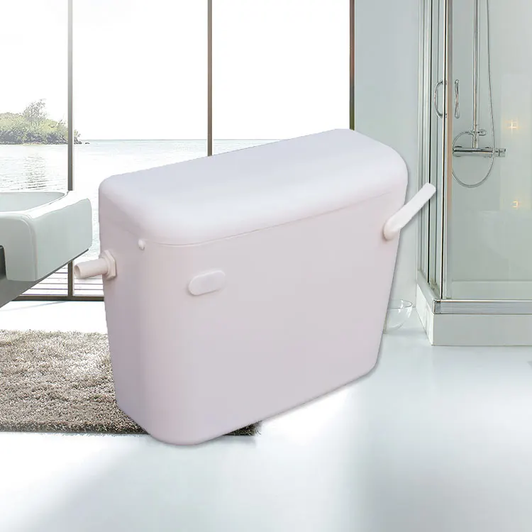 
Fashion bathroom fittings wall hung pp-plastic lower upper squat toilet water tank cistern with 6 L-9L flush volume 