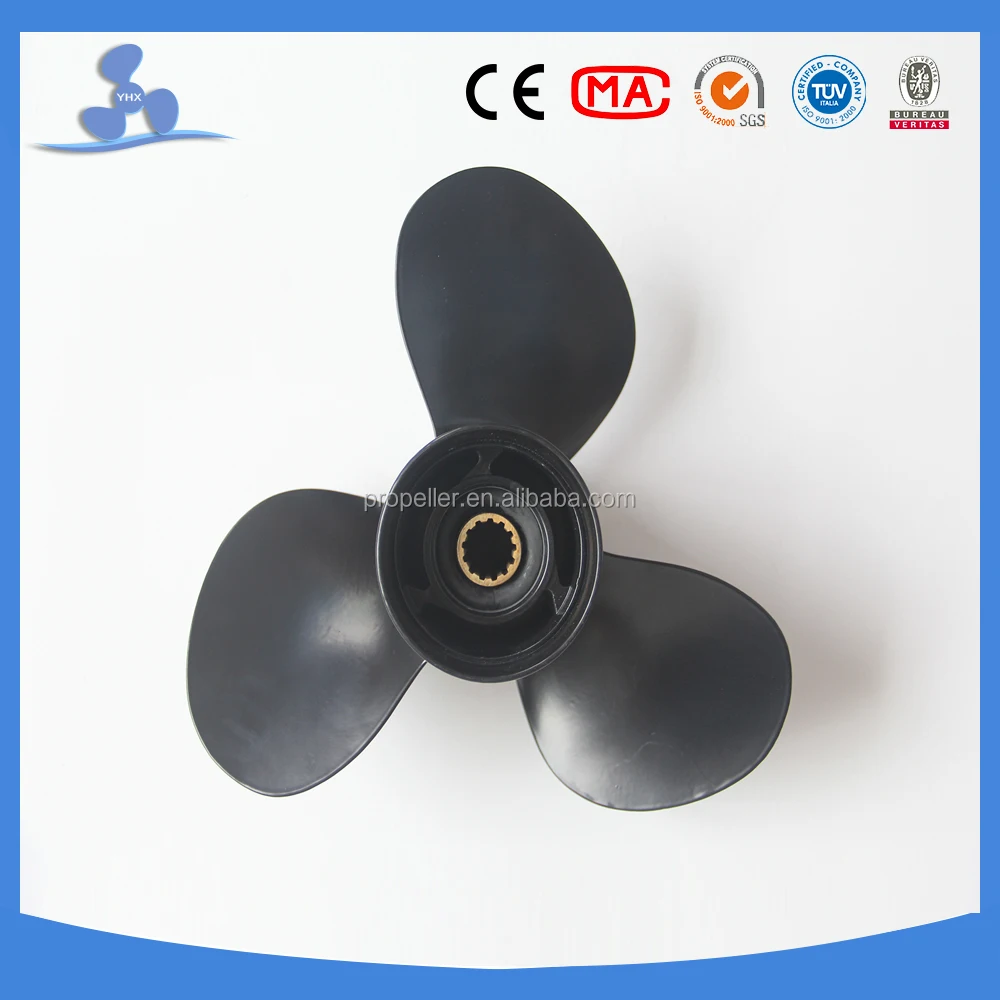 Fit Suzuki 40-50HP 3-blade Aluminum Propeller