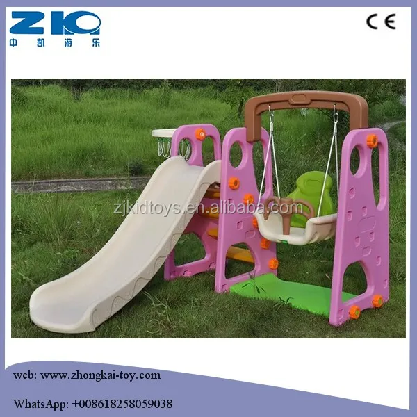 Proper Price Top Quality Kid Slide And Swing Set Multifunction Plastic Slides For Kids