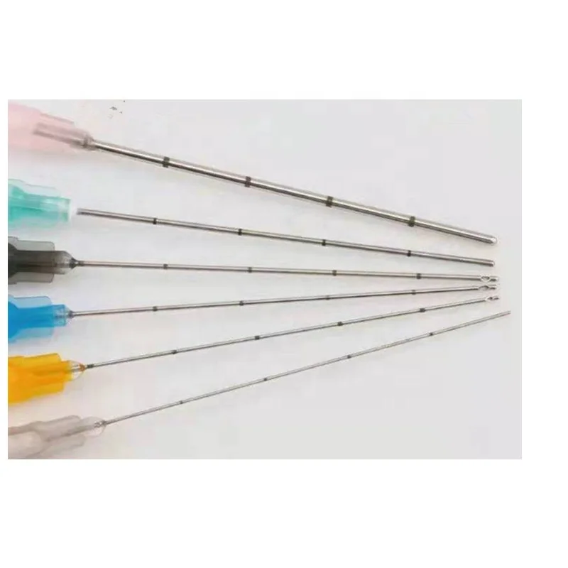 NEW PRODUCTS INJECTABLE HYALURONIC ACID MEDICAL BLUNT TIP MICRO NEEDLE PIERCING NEEDLES  CANNULAFOR FACE FILLERS