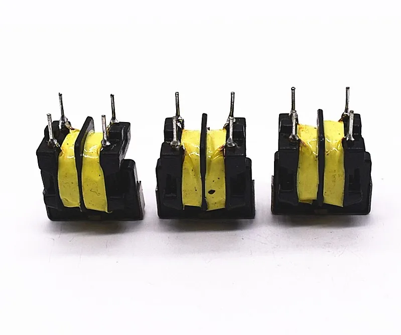 High frequency toroidal common mode line chocks high inductance line filter chock flyback transformer
