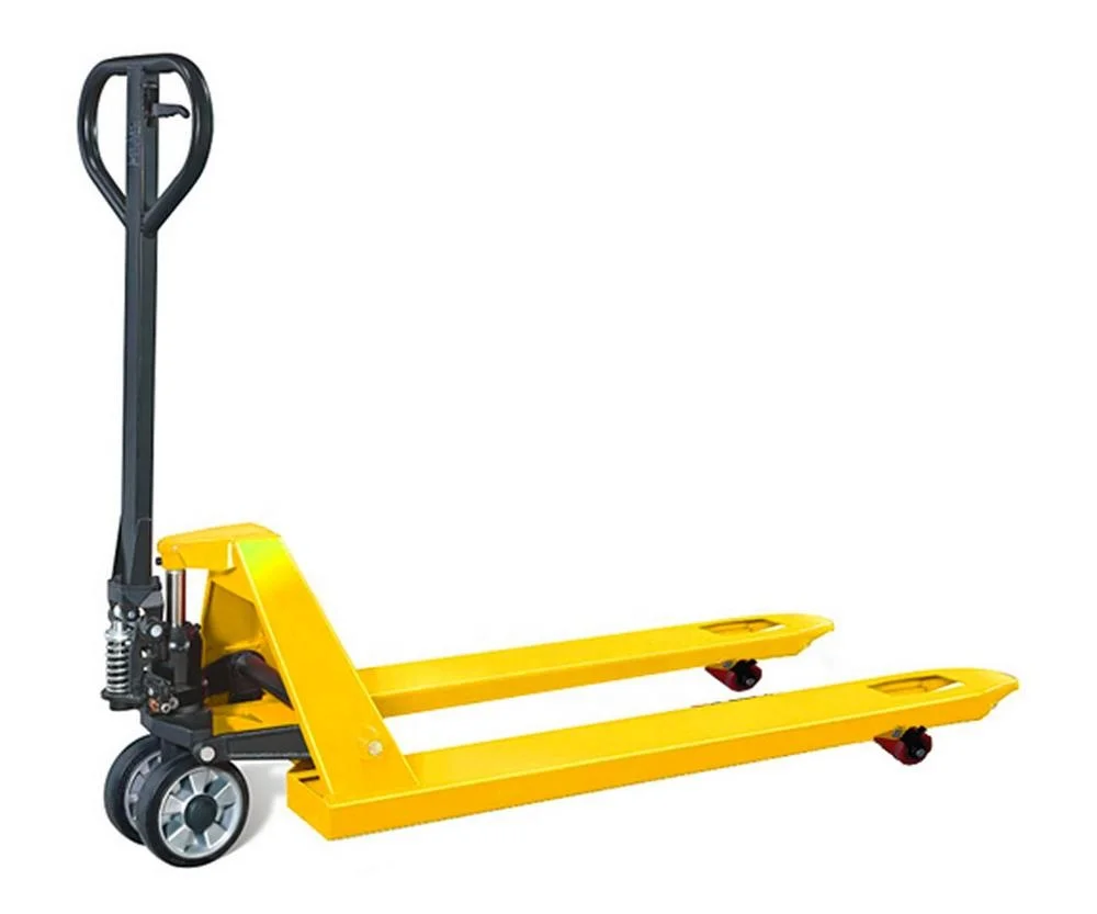 new design hydraulic 2500kg Nylon wheel hand pallet truck for warehouse