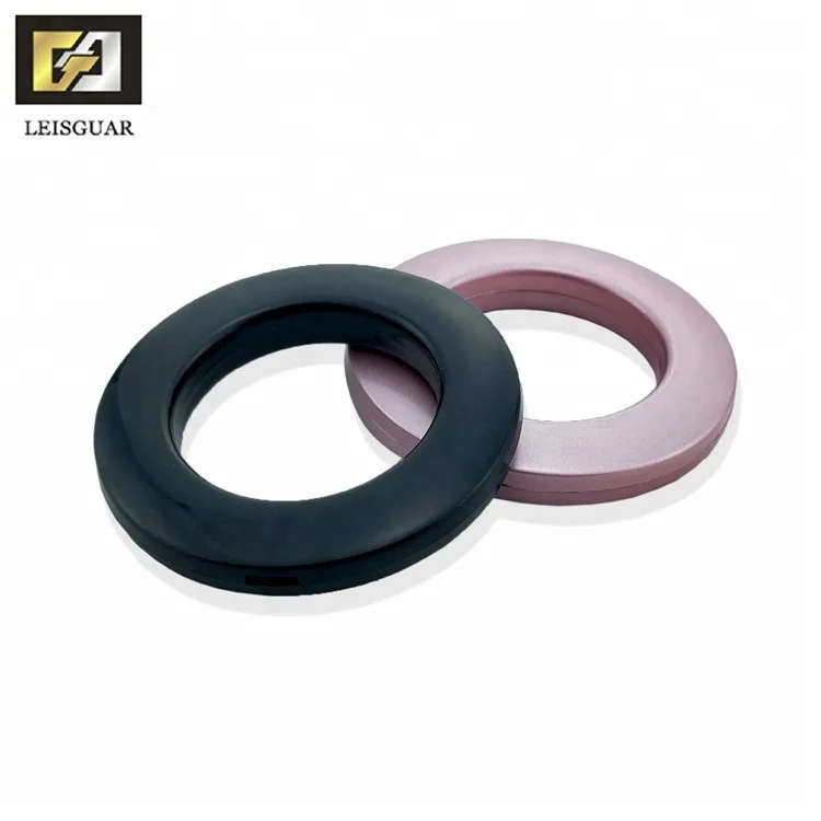 Small Size Smooth Design Curtain Eyelet Rings Curtain Accessories abs 55mm
