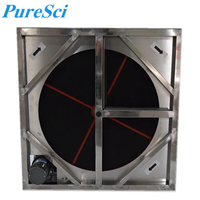 Supply 304 Stainless Steel Desiccant Rotor Cassette With Driving System For Industrial Dehumidifier Assembly