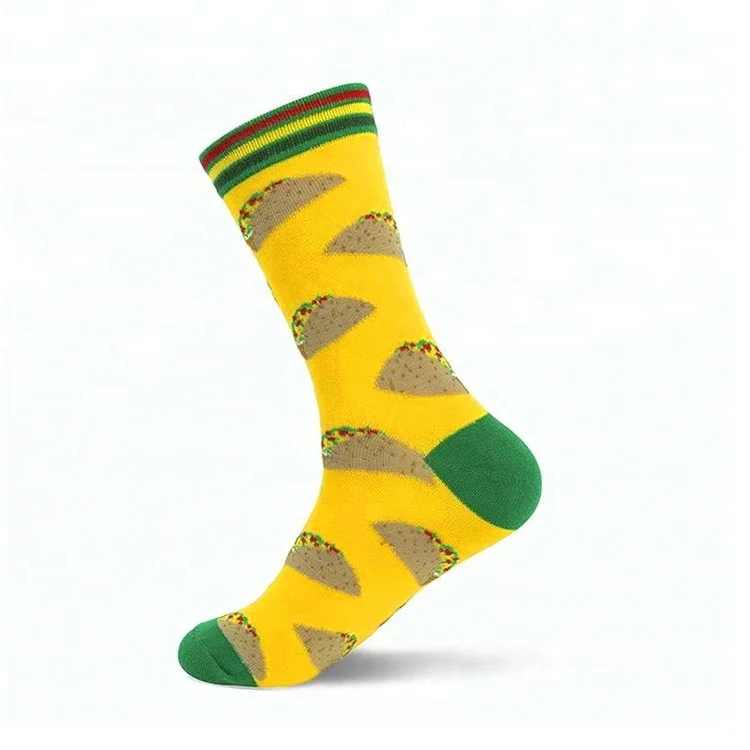 Autumn New Design Happy Socks Art Painting Creative Idea Cotton Sock Men Crew Socks