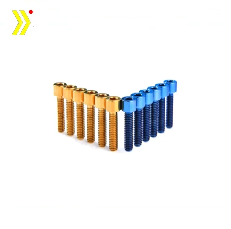 m2 m3 m4 m6 m8 anodized aluminium screw made in china