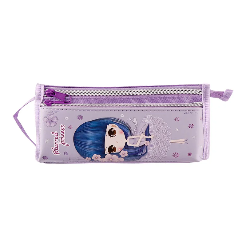 TOPSTHINK Prince pencil punch school stationery cute pencil bag for girl