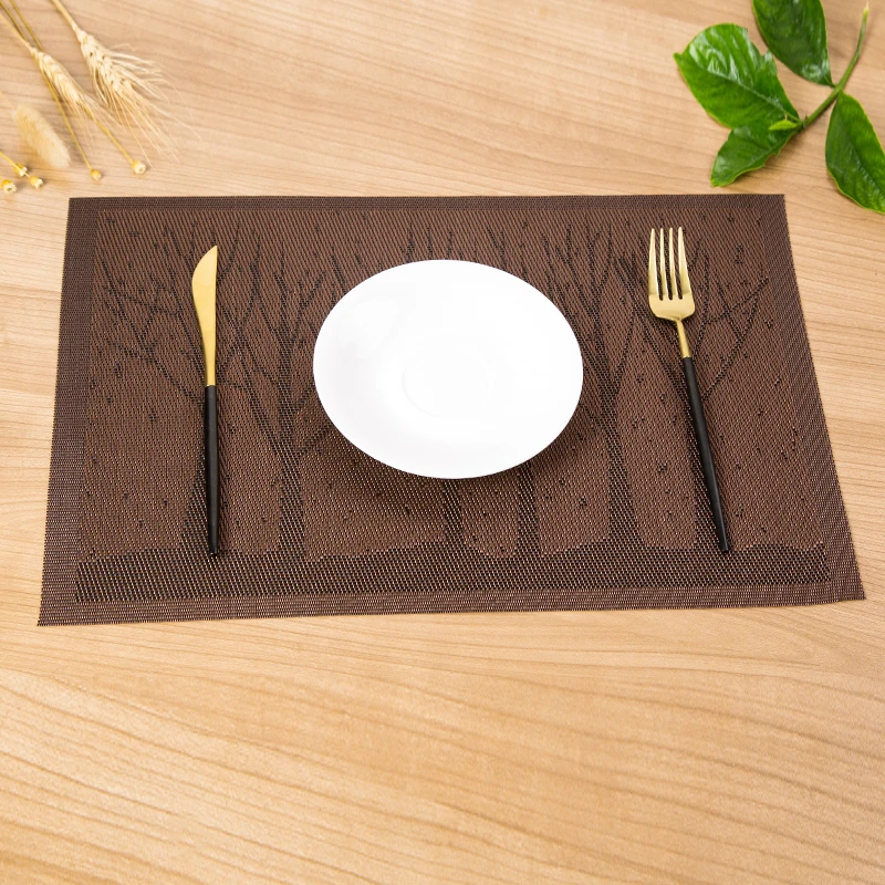 MY-77 extra large plastic vinyl placemats