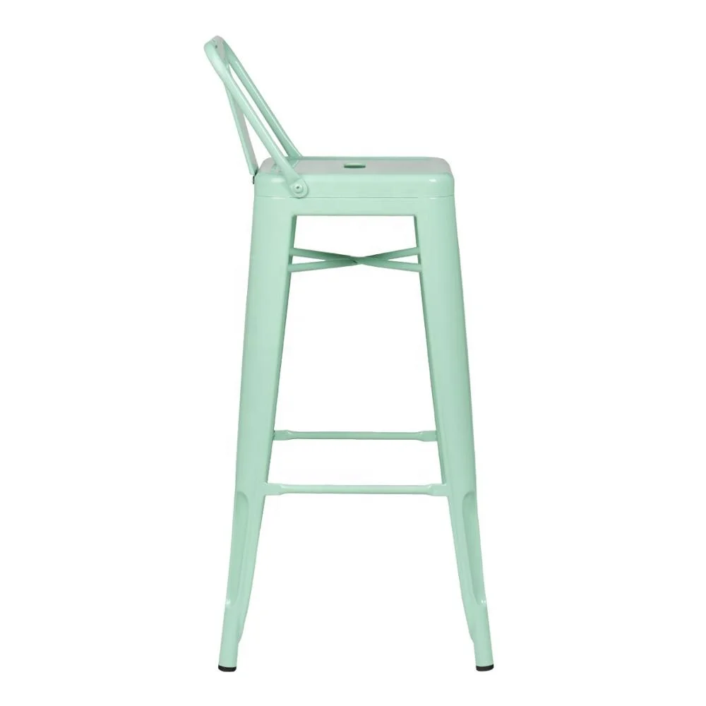 Promotional Elegant industrial metal bar stools and chairs breakfast bar chair bar chairs