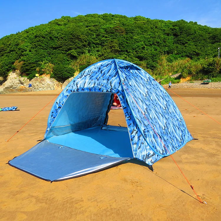 Outdoor Camping Pop Up Tent UPF 50+ Portable Instant Tent Auto Pop Up Tent for Family Beach Camping Party