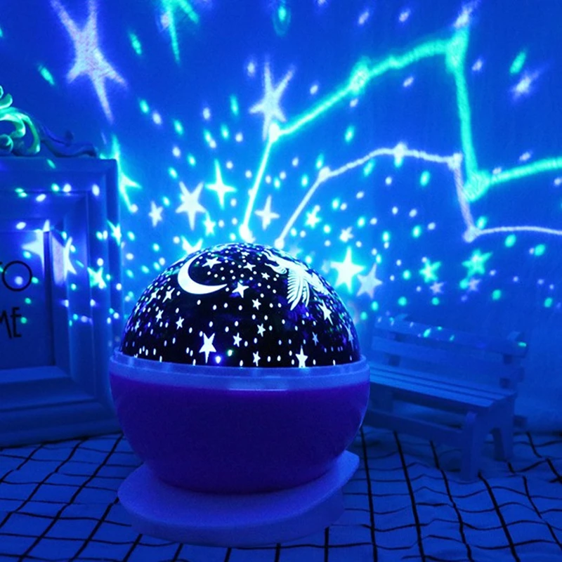 
New product 360 degree rotating unicorn star projector lamp new strange night light USB light projector LED table lamp 