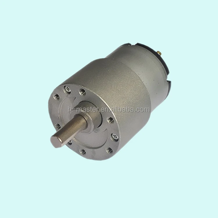 DC micro gear motor manufacturer 12v 24v GM37-520TB for valve