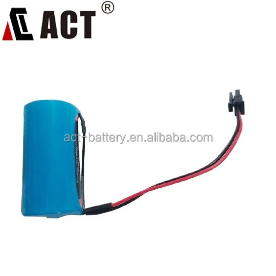 
3.6V lithium battery ER34615 9000mAh with Molex 5264 2P connector 