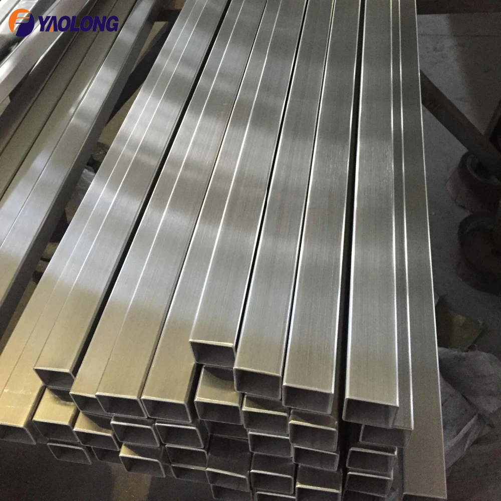 YAOLONG decorative stainless steel square tubing railing pipe prices