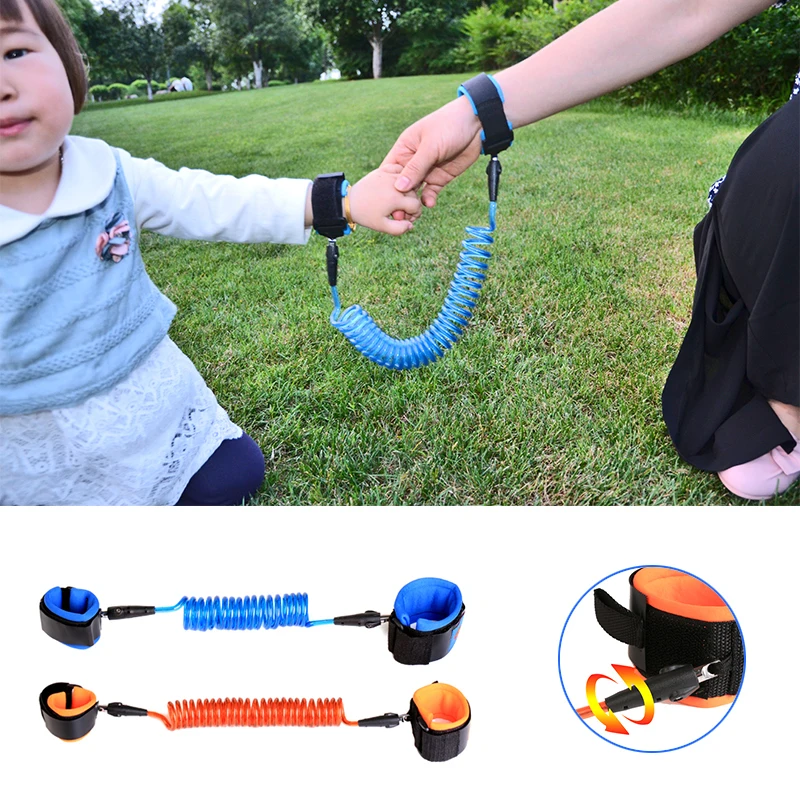 
Anti Lost Wrist Link Children Safety Harness Baby Strap Outdoor Children Bracelets Anti lost Wristband 