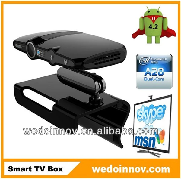 волшебный стб андроид 4.2 двухъядерный потокового xbmc музыка плеер wifi usb умная телеприемник