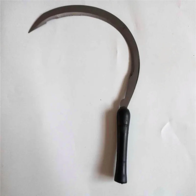 High Quality 14Inch Carbon Steel Hand Sickle Grass Farm Tool S202