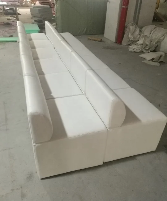 wholesale white leather modular event sofa