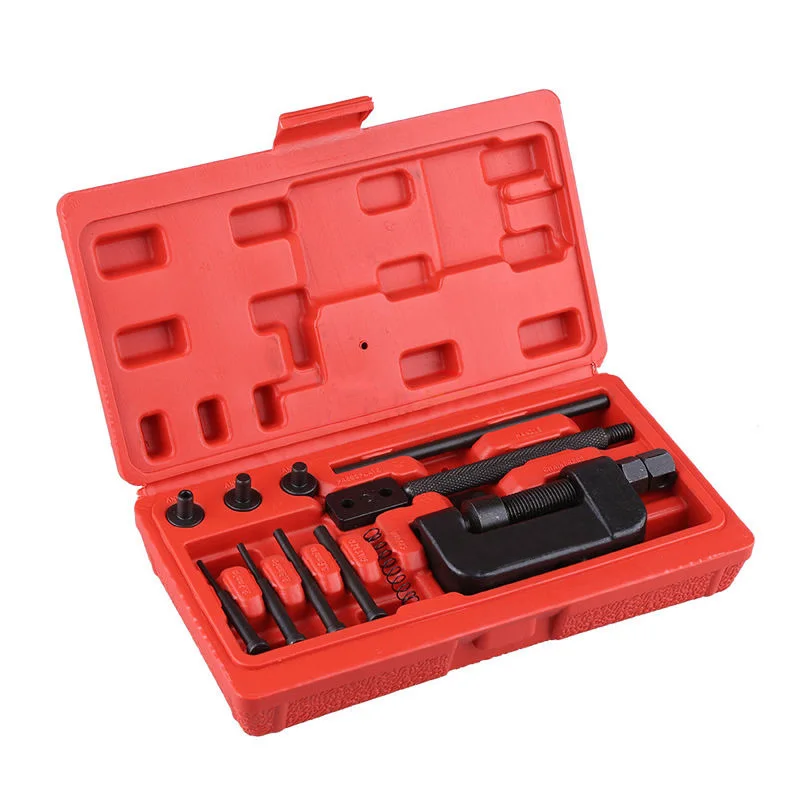 Latest Chain Breaker Rivet Cutter Repair Tool Kit Bike Motorcycle Cam Drive