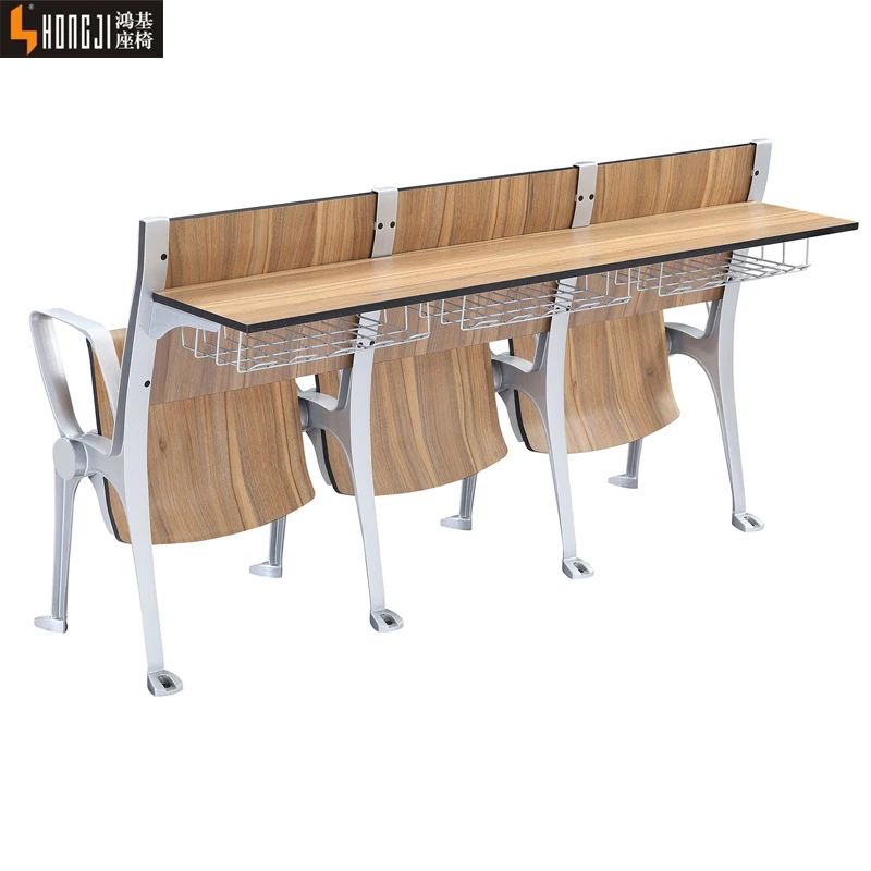 Hongji TC991D School furniture wooden table and chair for classroom