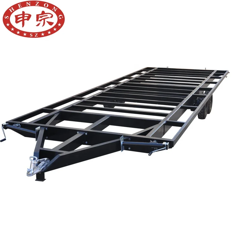 Truck trailer use mobile house trailer frame 3.5ton