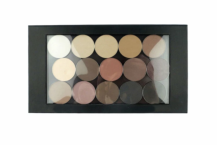 Factory price empty magnetic palette make up eye shadow palette makeup palette