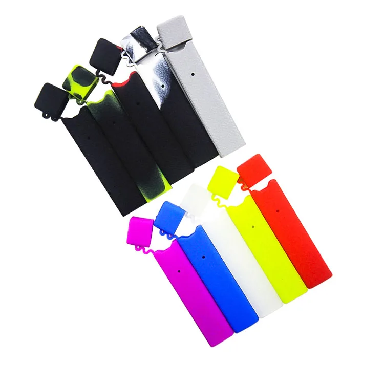 Цветной защитный силиконовый чехол juu для электронной сигареты jull, в наличии