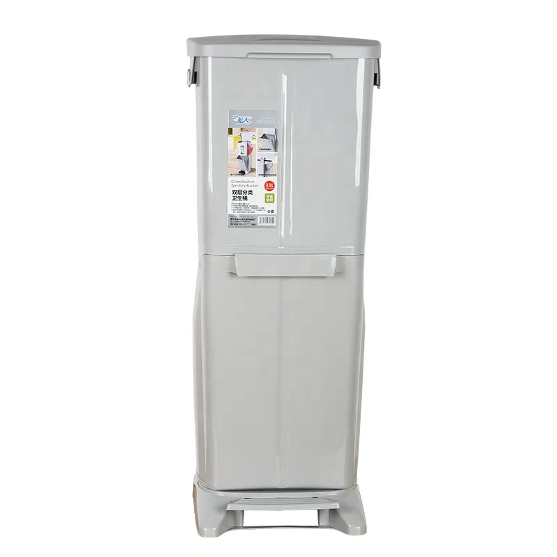 Пластиковая крышка для мусора с двойной сортировкой и переработкой