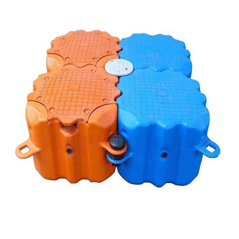 Простая установка, прочный китайский производитель HDPE, плавающая лодка, морской Понтон