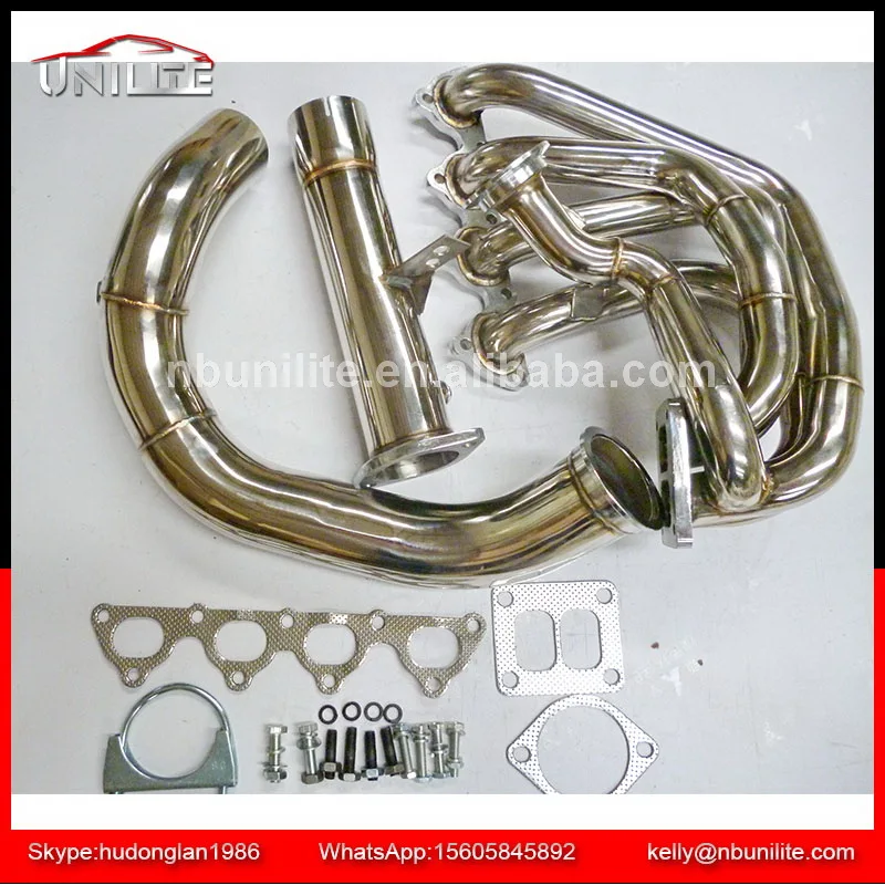 J2 ENGINEERING FOR H ONDA B-SERIES CAST STAINLESS STEEL TOP-MOUNT TURBO MANIFOLD