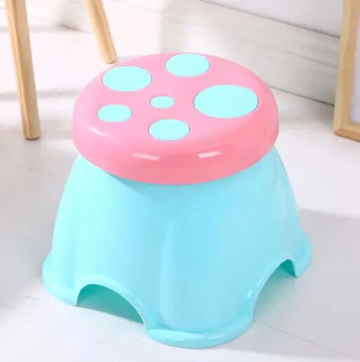 Lovely Colourful Kindergarten Kids Short Chairs Mushroom Shape Wholesale Kids Plastic Chairs