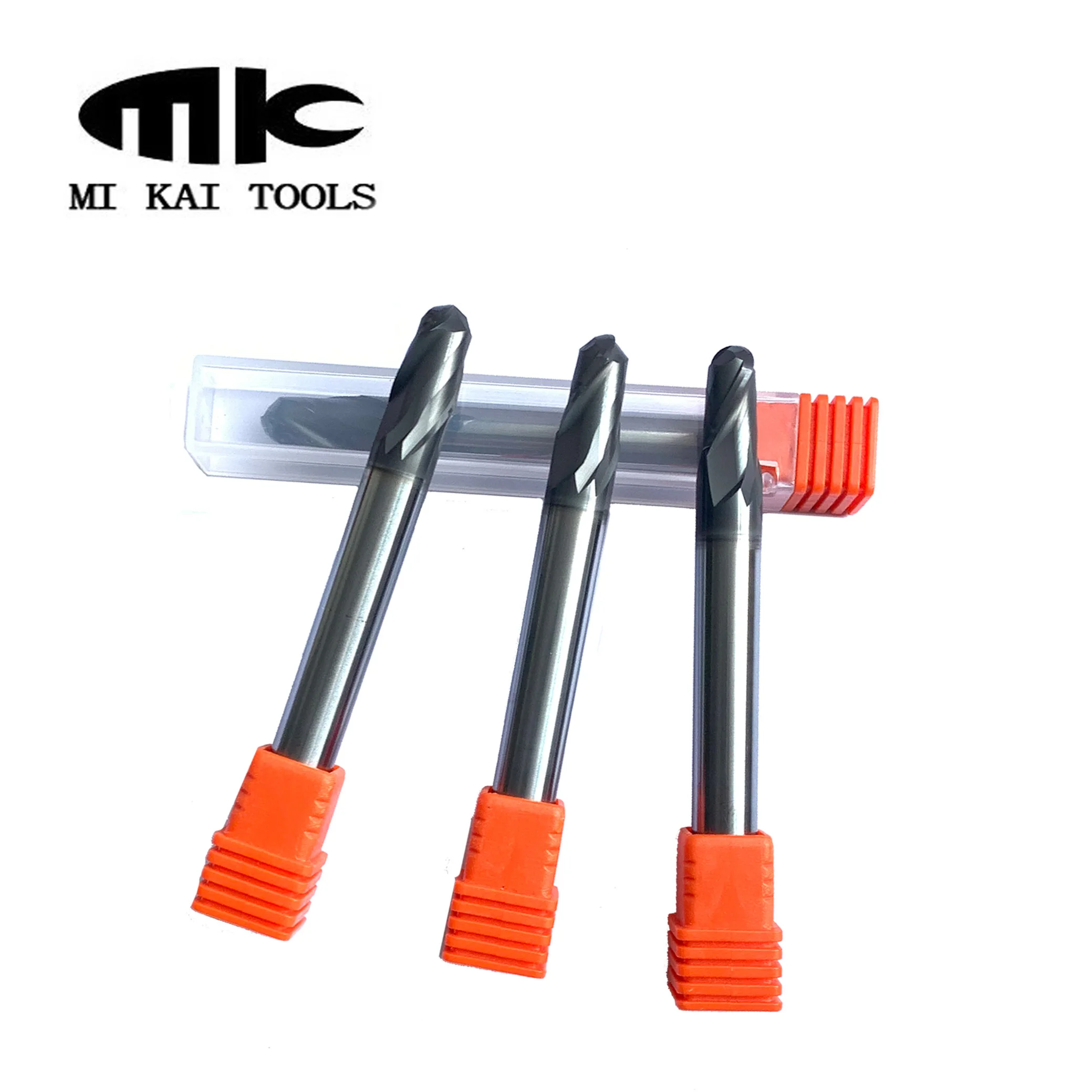 Solid Carbide Spheric Milling Cutter 2 Flute Ball Nose End Mill Feed And Speed