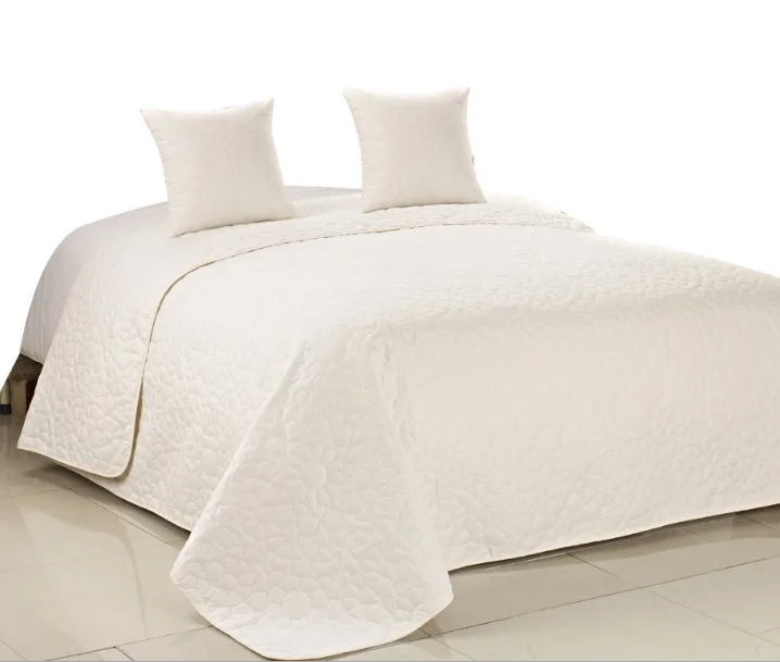 
Luxury queen size home bedding set 100% polyester quilt coverlet patchwork bedspread comforter 