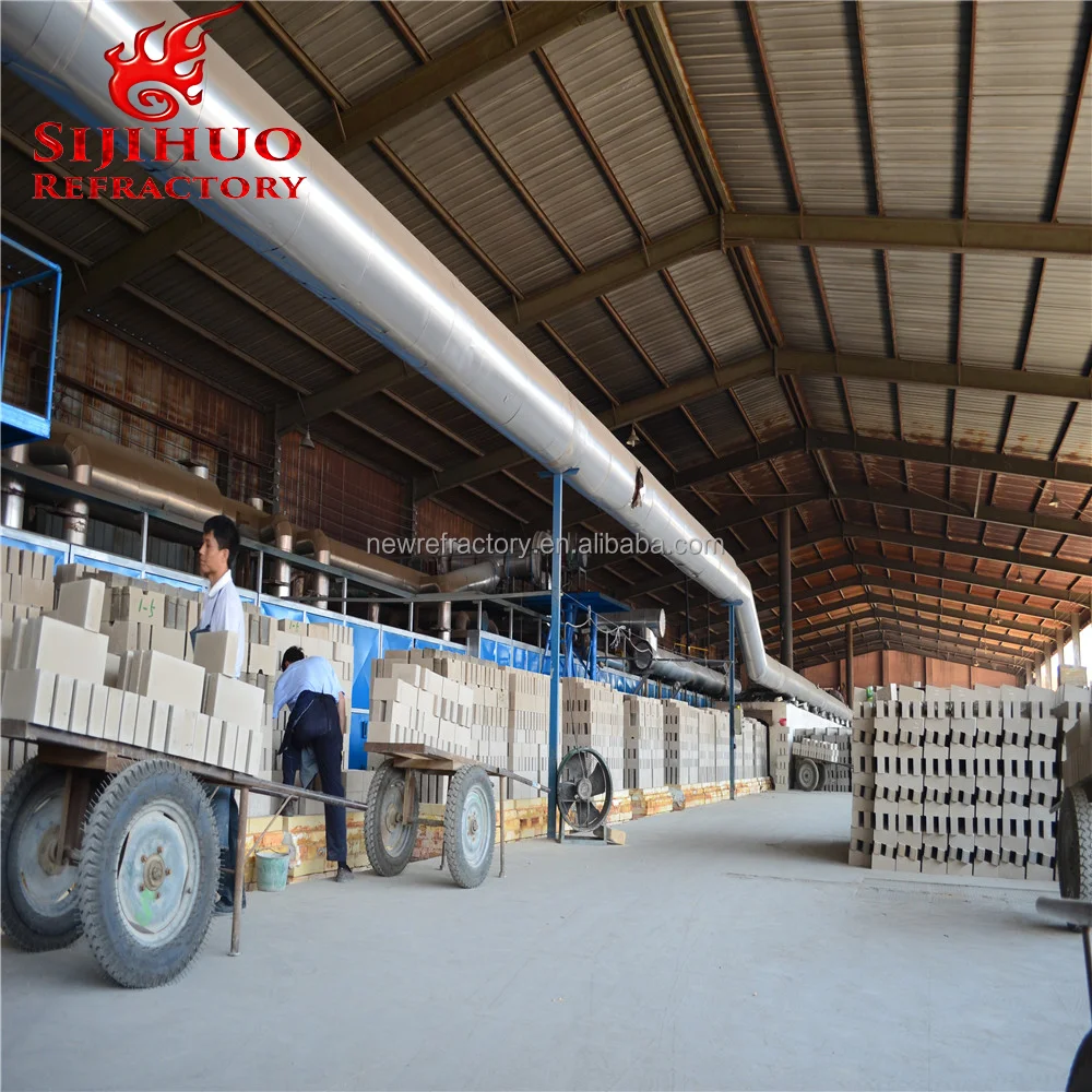2017 высококачественные огнеупорные кирпичи Sijihuo желтые промышленные печи цены на мини-кирпичный завод 38-55%