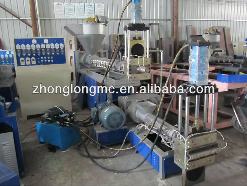 
Waste Plastic Recycling Granulator, pelletizer extruder 