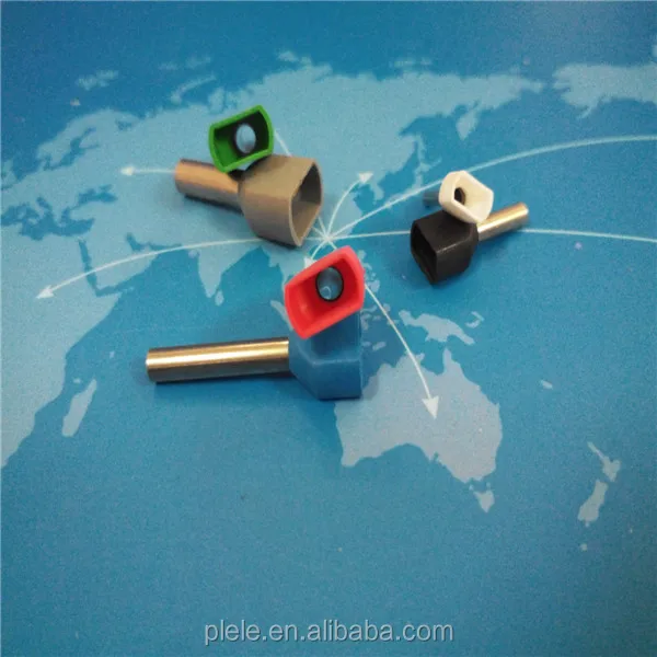 China supply all colors 94v-2 Nylon-insulation twin cord end terminal crewel tube pre-insulation terminal