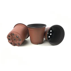 light weight plastic small garden pots for sale planting pots cheap plant pot